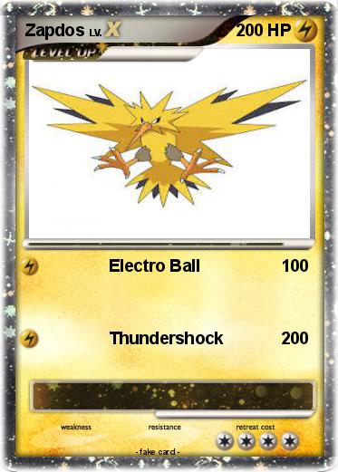 Pokemon Zapdos