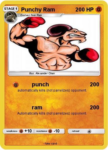 Pokemon Punchy Ram