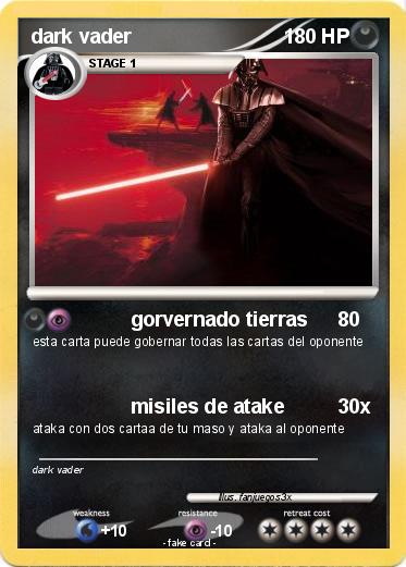 Pokemon dark vader