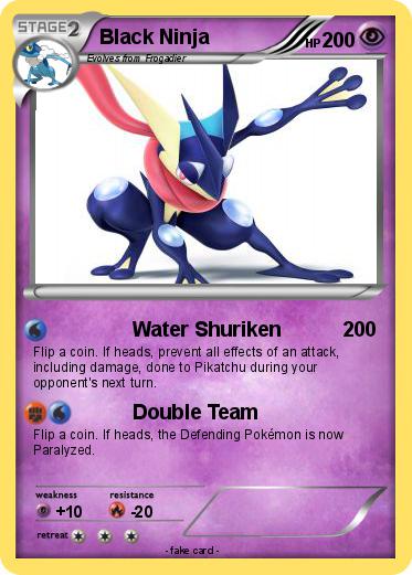 Pokemon Black Ninja