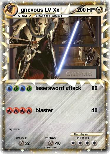 Pokemon grievous LV Xx