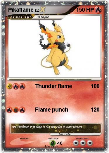 Pokemon Pikaflame