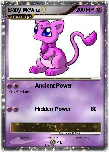Pokemon Baby Mew