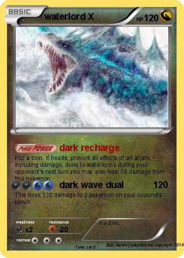 Pokemon waterlord X