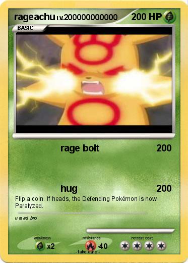 Pokemon rageachu