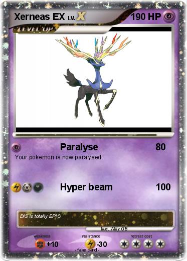 Pokemon Xerneas EX
