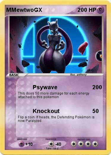 Pokemon MMewtwoGX