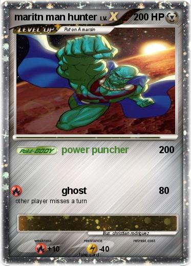 Pokemon maritn man hunter