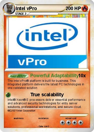 Pokemon Intel vPro