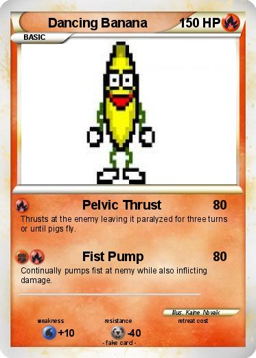 Pokemon Dancing Banana