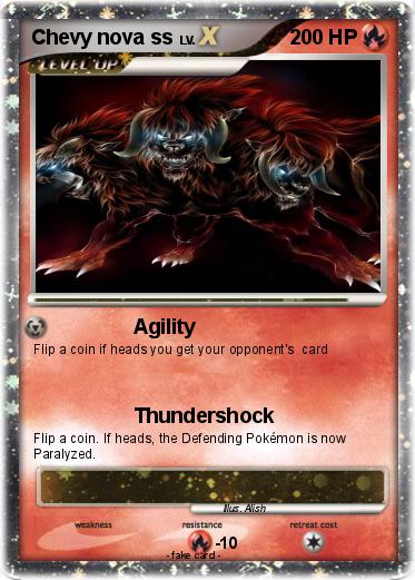 Pokemon Chevy nova ss