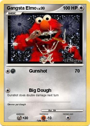Pokemon Gangsta Elmo