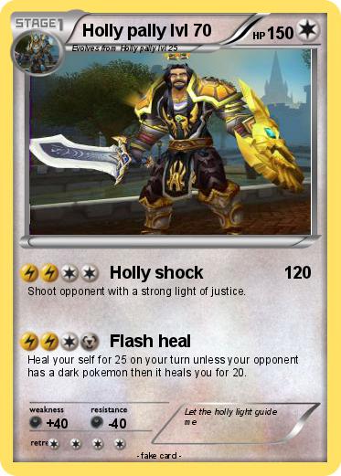 Pokemon Holly pally lvl 70