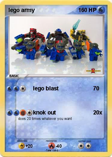 Pokemon lego army