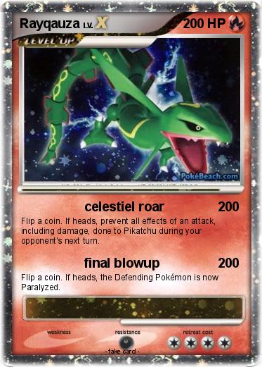 Pokemon Rayqauza