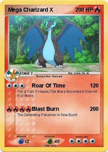Pokemon Mega Charizard X