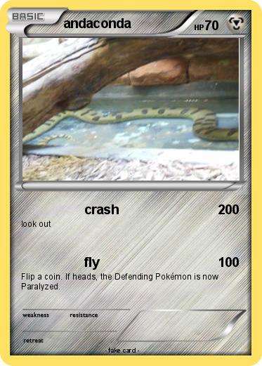Pokemon andaconda