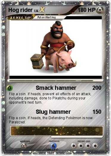 Pokemon Hog rider