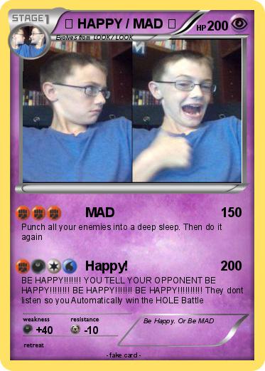 Pokemon ✌ HAPPY / MAD ✌