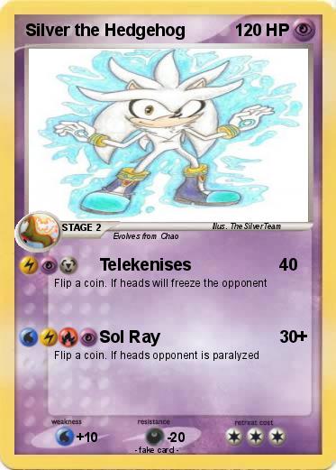 Pokemon Silver the Hedgehog