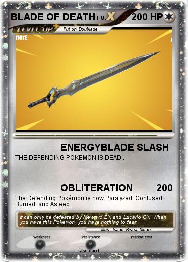 Pokemon BLADE OF DEATH