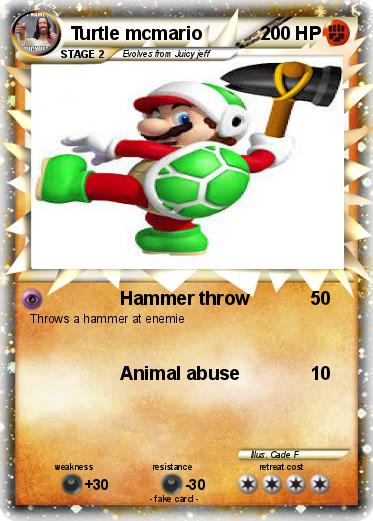 Pokemon Turtle mcmario