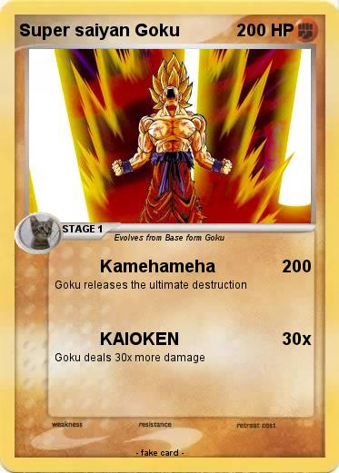 Pokemon Super saiyan Goku