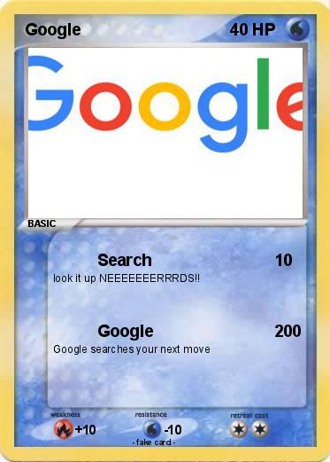 Pokemon Google