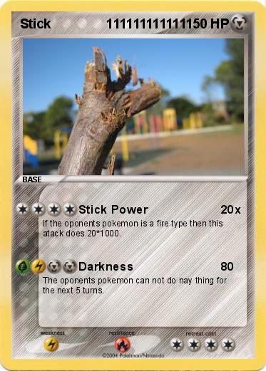 Pokemon Stick               111111111111