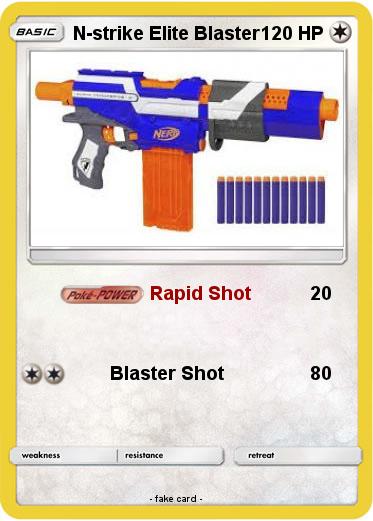 Pokemon N-strike Elite Blaster