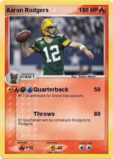 Pokemon Aaron Rodgers