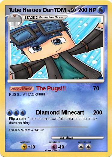 Pokemon Tube Heroes DanTDM