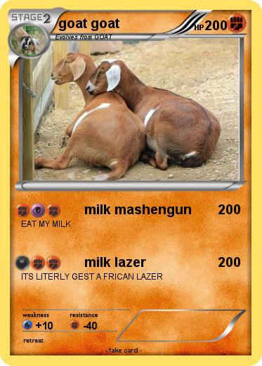 Pokemon goat goat