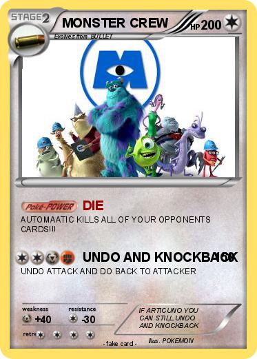 Pokemon MONSTER CREW