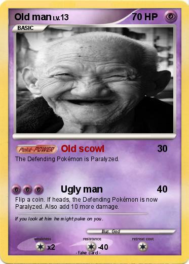 Pokemon Old man