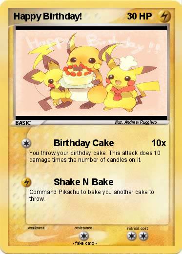 Pokemon Happy Birthday!