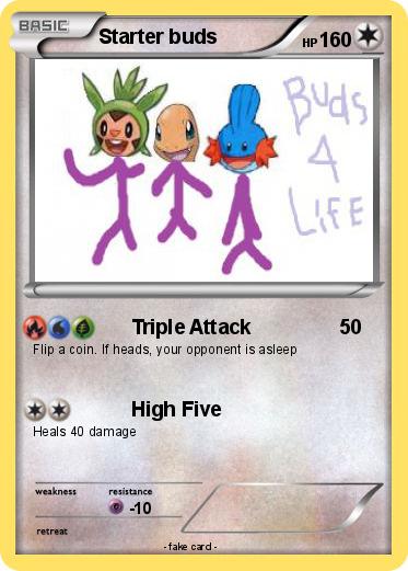 Pokemon Starter buds