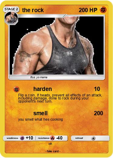 Pokemon the rock