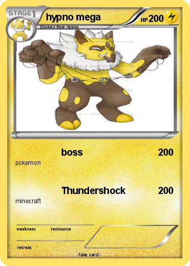 Pokemon hypno mega