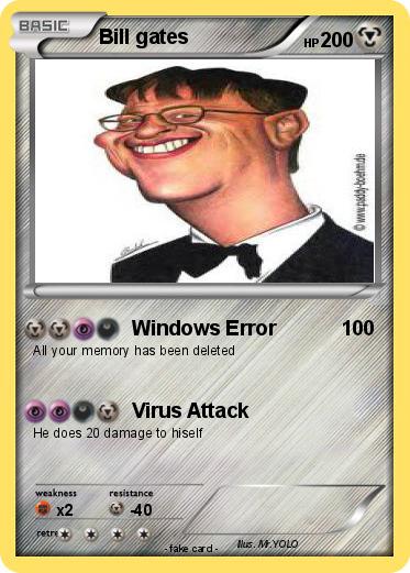 Pokemon Bill gates