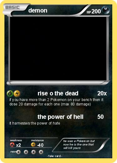 Pokemon demon