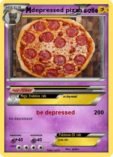 Pokemon depressed pizza rolls