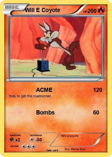 Pokemon Will E Coyote