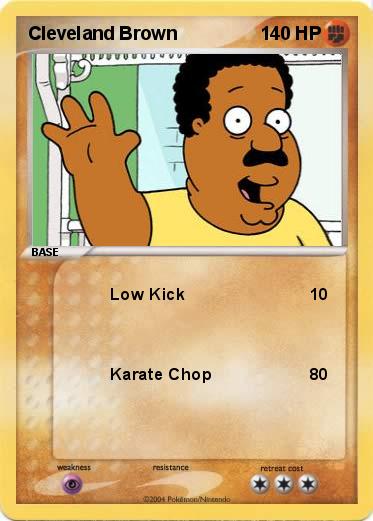 Pokemon Cleveland Brown