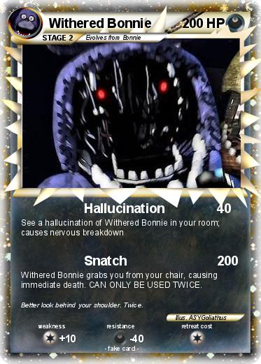 Pokemon Withered Bonnie