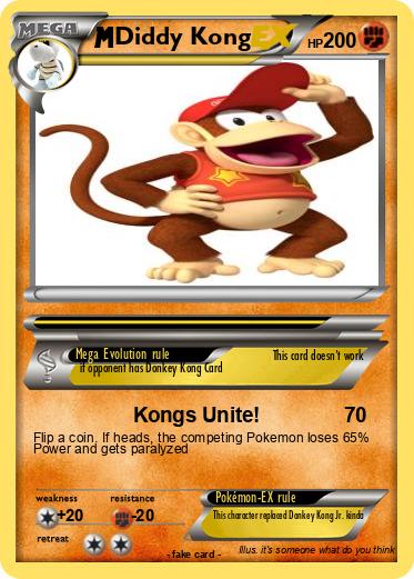 Pokemon Diddy Kong