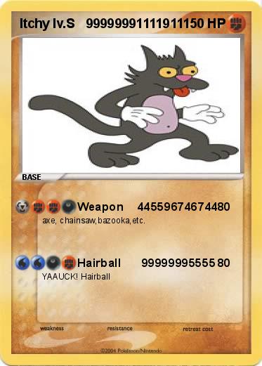 Pokemon Itchy lv.S   99999991111911
