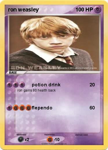 Pokemon ron weasley