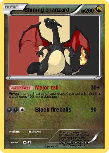 Pokemon Shining charizard