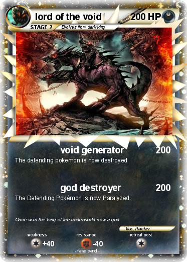 Pokemon lord of the void